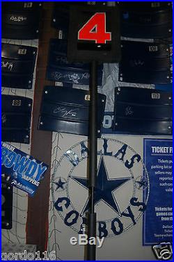 Texas Stadium Dallas Cowboys NFL 1st First Down Marker Game Used Historic SPORTS