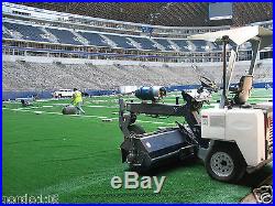 Texas Stadium Dallas Cowboys game Used Blue End Zone Turf LG Rectangle COA NFL