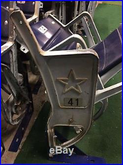 Texas Stadium Figural Star Logo End Cap Seats Dallas Cowboys GAME USED Unique