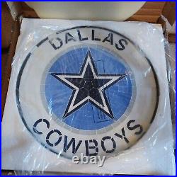 The Danbury Mint Dallas Cowboys Mosaic Table