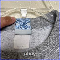 The Game Dallas Cowboys Sweatshirt Mens M Gray Crewneck NFL Vintage 90s USA