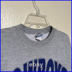The Game Dallas Cowboys Sweatshirt Mens M Gray Crewneck NFL Vintage 90s USA The Game Dallas Cowboys Sweatshirt Mens M Gray Crewneck NFL Vintage 90s USA
