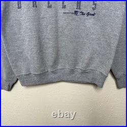The Game Dallas Cowboys Sweatshirt Mens M Gray Crewneck NFL Vintage 90s USA