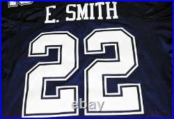 Throwback Reebok Authentic Dallas Cowboys Emmitt Smith Jersey #22 Size 50 (XXL)