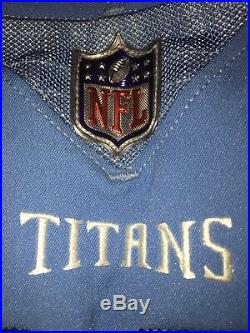 Tim Semisch Tennessee Titans 2017 Game Worn Used Jersey NIU Huskies Nike