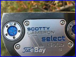 Titleist Scotty Cameron Select Golo S Putter Custom Shop Dallas Cowboys Blue