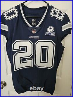 Tony Pollard Game Issued/used Jersey Dallas Cowboys 2020