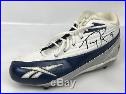 Tony Romo Autograph Dallas Cowboys Signed JSA COA Steiner Game Used Cleats
