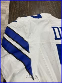 Trevon Diggs Dallas Cowboys Game Used Worn Jersey 10/12/25 vs Panthers Team COA