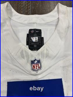 Trevon Diggs Dallas Cowboys Game Used Worn Jersey 10/12/25 vs Panthers Team COA