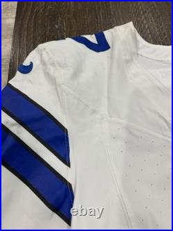 Trevon Diggs Dallas Cowboys Game Used Worn Jersey 10/12/25 vs Panthers Team COA