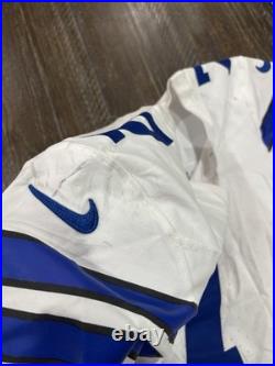 Trevon Diggs Dallas Cowboys Game Used Worn Jersey 10/12/25 vs Panthers Team COA