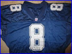 Troy Aikman 1993 Dallas Cowboys NFL Super Bowl Football Jersey LG 46-48