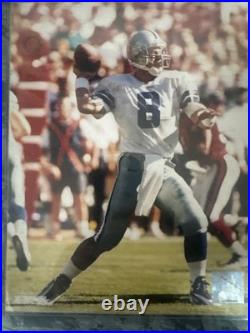 Troy Aikman #8 Dallas Cowboys Commemorative Plaque Super Bowl XXVII MVP