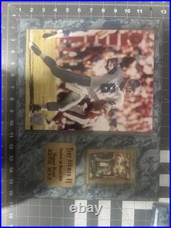 Troy Aikman #8 Dallas Cowboys Commemorative Plaque Super Bowl XXVII MVP