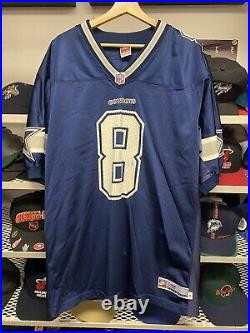Troy Aikman Dallas Cowboys Authentic Nike Stitched Game Model Jersey Size 52