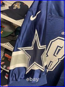 Troy Aikman Dallas Cowboys Authentic Nike Stitched Game Model Jersey Size 52