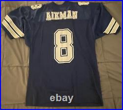 Troy Aikman Dallas Cowboys Jersey Authentic Russell Athletic Size 48