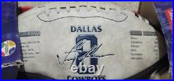 Troy Aikman Fotoball Limited Edition Football 1989-2000 Dallas Cowboys NFL