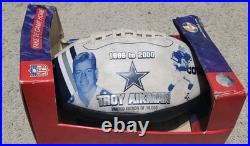 Troy Aikman Fotoball Limited Edition Football 1989-2000 Dallas Cowboys NFL