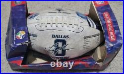 Troy Aikman Fotoball Limited Edition Football 1989-2000 Dallas Cowboys NFL