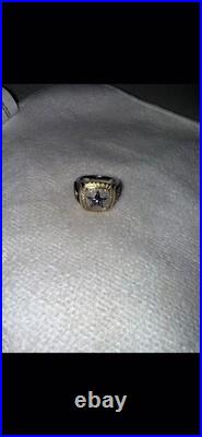 True Fan Dallas Cowboys 1/2 CTTW Diamond Two-Tone Yellow Gold and Sterling Silve
