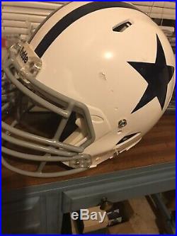 Tyron Smith Dallas Cowboys Thanksgiving Throwback Game Used Speed Pro Helmet