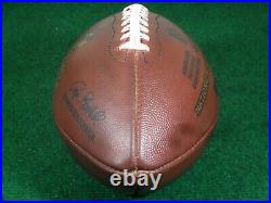 Used 2019 Wilson NFL Crucial Catch Dallas Cowboys Official Game Football Ball