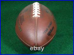 Used 2019 Wilson NFL Crucial Catch Dallas Cowboys Official Game Football Ball