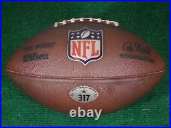 Used 2022 Wilson NFL The Duke Dallas Cowboys Official Game Football Ball 317 Used 2022 Wilson NFL The Duke Dallas Cowboys Official Game Football Ball 317