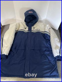 Used Nike Pro Line Dallas Cowboys Heavy Winter Jacket Hooded Xl
