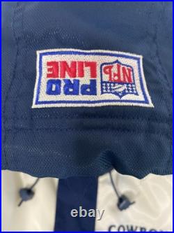 Used Nike Pro Line Dallas Cowboys Heavy Winter Jacket Hooded Xl