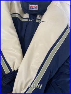 Used Nike Pro Line Dallas Cowboys Heavy Winter Jacket Hooded Xl