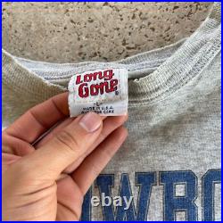 VINTAGE 1994 Dallas Cowboys DoomsDay Defense Shirt Gray Blue Football Mens XL