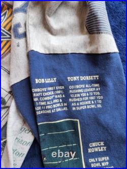 VINTAGE 1994 Dallas Cowboys DoomsDay Defense Shirt Gray Blue Football Mens XL