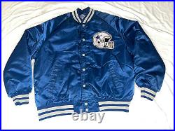 VINTAGE 80'S Dallas Cowboys Jacket BOMBER. XL. STAHL-URBAN. OFFICIAL NFL LICENSE