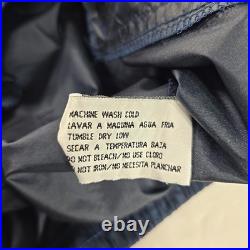 VINTAGE 90s GAME DAY NFL DALLAS COWBOYS BLUE WINDBREAKER MEN'S SIZE LARGE ZIPPER