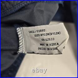 VINTAGE 90s GAME DAY NFL DALLAS COWBOYS BLUE WINDBREAKER MEN'S SIZE LARGE ZIPPER