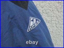 VINTAGE Apex One Dallas Cowboys Jacket Large Adult Blue Pro Line Pockets Mens 90 VINTAGE Apex One Dallas Cowboys Jacket Large Adult Blue Pro Line Pockets Mens 90