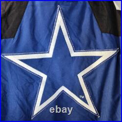 VINTAGE DALLAS COWBOYS APEX ONE PRO LINE PUFFER WINTER JACKET COAT XL Extra Larg