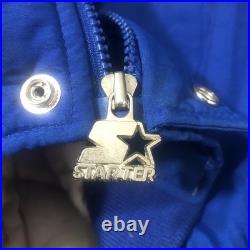 VINTAGE! Dallas Cowboys APEX One NFL Pro Line Puffer Jacket Size L 90s