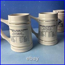 VINTAGE Dallas Cowboys Stein/Mug LOT5 Steins, 1 Mug1992 ChampsSuperBowl XXVIII