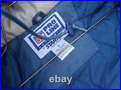 VNTG 90s Dallas Cowboys Authentic Starter Pro Line NFL Puffer Jacket XL Hooded