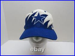 VTG 1995 Dallas Cowboys Shark Tooth Logo Athletic Snapback NFL Cap/Hat