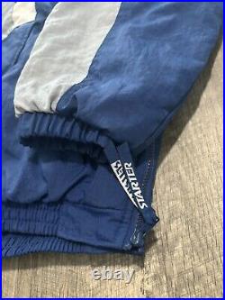 VTG 90's Dallas Cowboys Authentic Pro Line NFL Starter Puffer 1/2 Zip Jacket M VTG 90's Dallas Cowboys Authentic Pro Line NFL Starter Puffer 1/2 Zip Jacket M