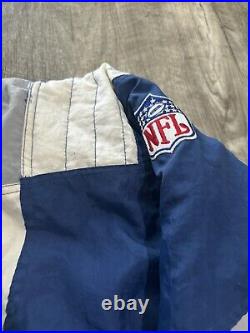 VTG 90's Dallas Cowboys Authentic Pro Line NFL Starter Puffer 1/2 Zip Jacket M VTG 90's Dallas Cowboys Authentic Pro Line NFL Starter Puffer 1/2 Zip Jacket M
