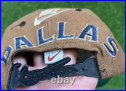 VTG 90's Nike Dallas Cowboys NFL Snapback Hat Nike Swoosh Distressed Spell Out