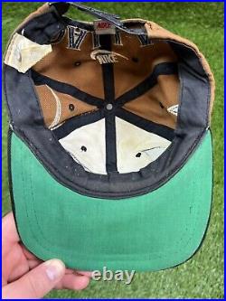 VTG 90's Nike Dallas Cowboys NFL Snapback Hat Nike Swoosh Distressed Spell Out