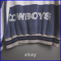 VTG 90's Sweatshirt Dallas Cowboys x Nutmeg Mills Mens Large Crewneck Rare