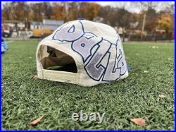 VTG 90s Dallas COWBOYS GRAFFITI Top of World Hat NFL Football